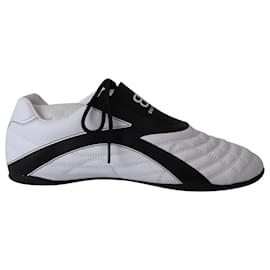 Balenciaga-Balenciaga Zen Sneakers in White/Black Synthetic-White