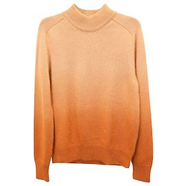 Pull à Col Montant Tom Ford Dip-Dyed en Cachemire Orange Orange