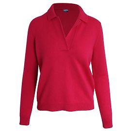 Pull Col Tom Ford en Laine Rose Fushia Rose