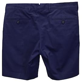 Prada-Prada Chino-Shorts aus blauer Baumwolle-Blau