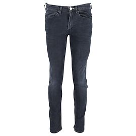 Acne Studios Vaqueros ajustados en denim de algodón azul marino Azul Azul marino