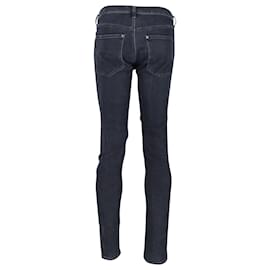 Acne-Acne Studios Skinny Fit Jeans in Navy Cotton Denim-Blue,Navy blue