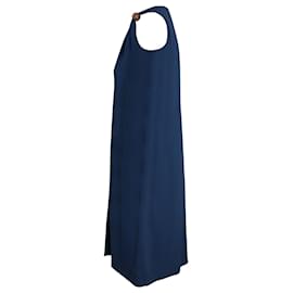 See by Chloé-Ärmelloses Kleid von See by Chloe aus blauem Acetat-Blau