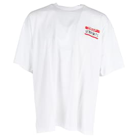 Vêtements-Vetements 'My name is' T-shirt in White Cotton-Other