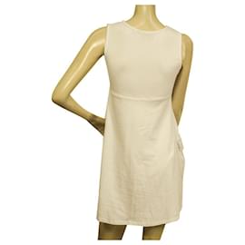 Burberry-Burberry White Sleeveless Mini Length Dress size 14 yrs Girl or XS Women-White