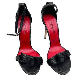 MANGANO  Heels EU 39 Leather Black