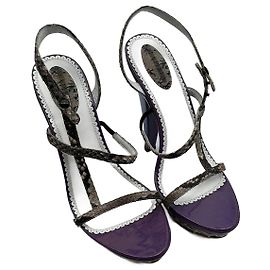 LA PERLA Saltos EU 38.5 Couro Roxo