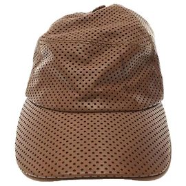 Hermès **Hermes braune Mütze Braun
