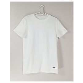 T-shirt Jil Sander Blanc avec Logo en Coton M Blanc