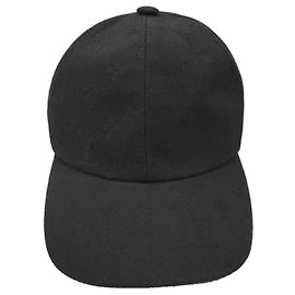 **Berretto in cotone nero Louis Vuitton Nero