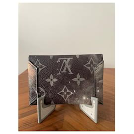 Portefeuille pliant multiple homme Louis Vuitton authentique