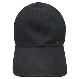 **Gorra de algodón negra de Louis Vuitton Negro