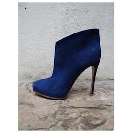 Gianvito Rossi-ankle boots-Blu