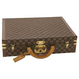 Louis Vuitton-LOUIS VUITTON Damier Ebene Presidente Trunk SPO LV Auth 39928EN-Otro