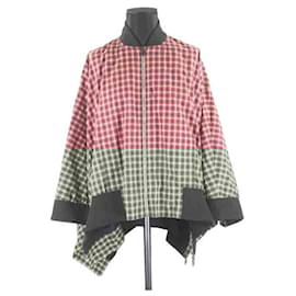 Fendi-Cape Fendi 40-Rouge