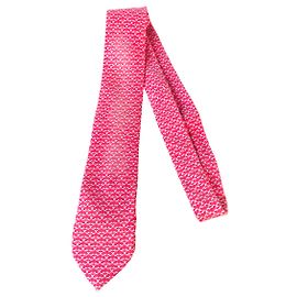 Salvatore Ferragamo Cravatte Rosa