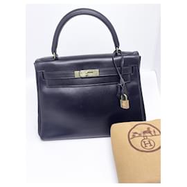 Hermès-Handbags-Black