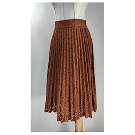 SéZane-Skirts-Brown