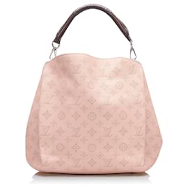 Louis Vuitton-Louis Vuitton Pink Mahina Babylone PM-Pink,Other