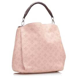 Louis Vuitton-Louis Vuitton Pink Mahina Babylone PM-Pink,Other