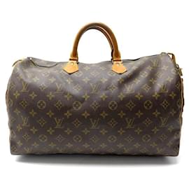Louis Vuitton-VINTAGE LOUIS VUITTON SPEEDY HANDBAG 40 M41106 MONOGRAM HAND BAG CANVAS-Brown