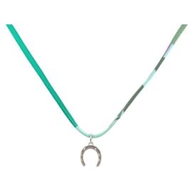 Hermès-HERMES PETIT H BRACELET NECKLACE HORSESHOE PENDANT STRAP NECKLACE-Multiple colors