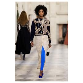 Chanel-New 2021 Chateau Des Dames Jumper-Navy blue