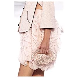 Chanel-Chanel Spring 2012 Pink Tweed Open Back Jacket-Pink