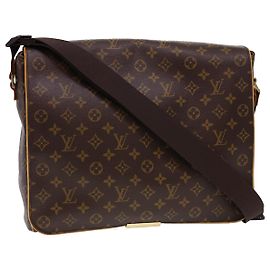 LOUIS VUITTON Borsa a spalla Abbesses con monogramma M45257 LV Auth S310 Altro