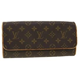 Louis Vuitton-LOUIS VUITTON Monogram Pochette Twin GM Shoulder Bag M51852 LV Auth yk6400-Other