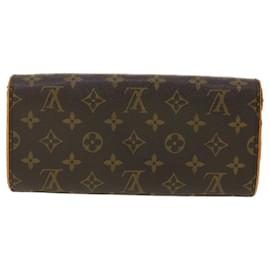 Louis Vuitton-LOUIS VUITTON Monogram Pochette Twin GM Shoulder Bag M51852 LV Auth yk6400-Other