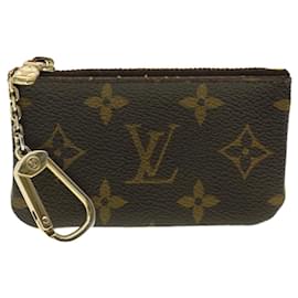 Louis Vuitton-LOUIS VUITTON Monogram Pochette Cles Coin Purse M62650 LV Auth 39893-Other