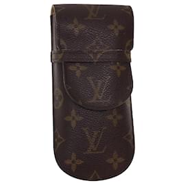 Louis Vuitton-LOUIS VUITTON Monogram Etui Lunette Rabat Glasses Case M62970 LV Auth 40204-Other