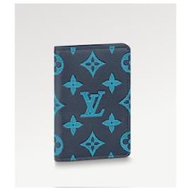 Louis VUITTON Kompaktes Portemonnaie aus graphitfarbene…