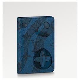 Louis Vuitton-Organizer tascabile LV nuovo-Blu