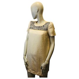 SéZane Bib Dress Eggshell Eggshell