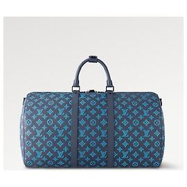 Louis Vuitton LV Keepall 50 monogram blue Blue
