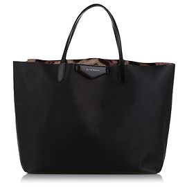 Givenchy Black Antigona Shopper Tote Black
