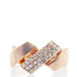 & Other Stories 18K Gold Diamond Ring Other