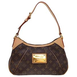 Louis Vuitton-LOUIS VUITTON Monogram Thames PM Shoulder Bag M56384 LV Auth am4173a-Monogram