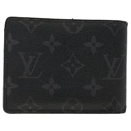 Louis Vuitton-LOUIS VUITTON Monogram Eclipse Portefeuille Multipull Billfold M61695 LV 40397-Other