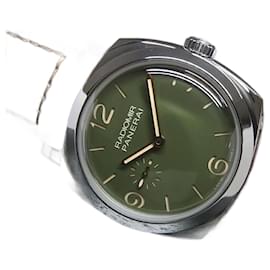 Panerai-PANERAI Radiomir 45 MM green Dial PAM00995 Mens-Silvery
