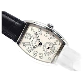 Franck Muller-FRANCK MULLER Tonneau Curvex Casablanca plata marcar Bienes originales 7500S6 De los hombres-Plata