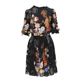 Dolce & Gabbana-Dolce & Gabbana Baroque Painting Print Dress-Multiple colors