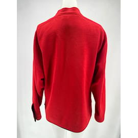 Chanel-CHANEL Top T.fr 40 WOOL-Rosso