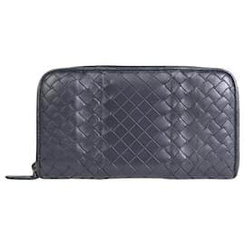 Bottega Veneta-Bottega Veneta Intrecciato-Navy blue