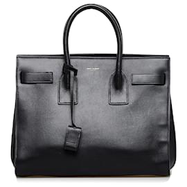 Saint Laurent-Saint Laurent Noir Petit Sac De Jour-Noir