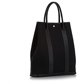 Hermès-Hermès dossier de jardin noir MM-Noir