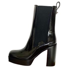 botas chelsea de Christian Louboutin Negro