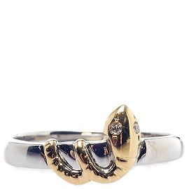 & Other Stories 18Anillo Serpiente K Oro Plata